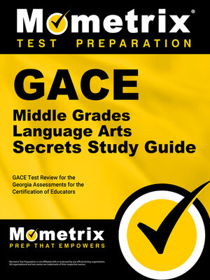cover image of GACE Middle Grades Language Arts Secrets Study Guide